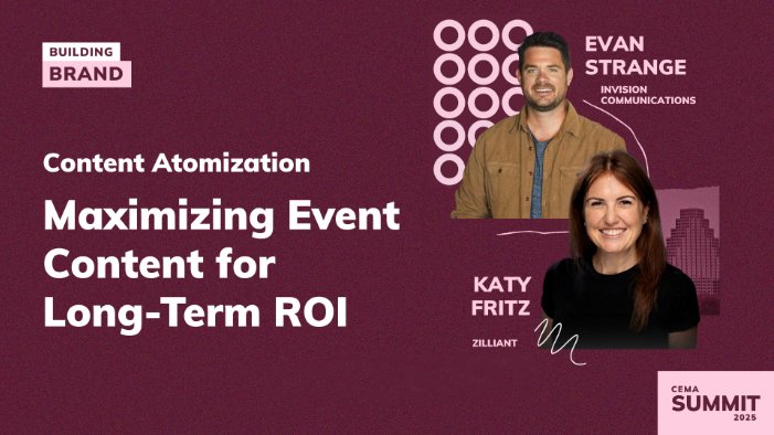 Invision_comm's tweet image. We&apos;re headed to Austin for #CEMASummit 2025!

Don’t miss our session with Evan Strange &amp;amp; Katy Fritz on how #ContentAtomization boosts ROI by turning event content into long-term assets.

📅 July 29 | 2:00 PM CT
🔗 iv.com/blog/join-invi…

@cemaonline