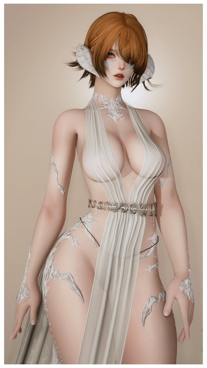 Looking like she came straight out of a Greek Myth~