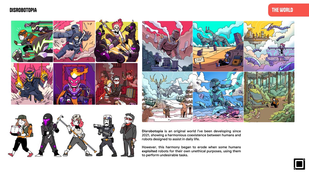 ValdisGhaffar's tweet image. Hi, I’m Valdis!🤖
I’m an illustrator and comic artist based in Jakarta, Indonesia who loves sci-fi & fantasy.
Open to freelance & full-time opportunities!
📩 valdiscom10@gmail.com
📷 IG: @ValdisGhaffar
#PortfolioDay – check out more of my works on Instagram!