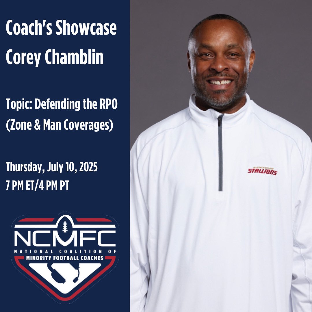 National Coalition of Minority Football Coaches tweet media