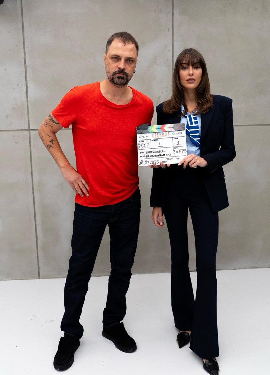 More of Dilan on the first day of ‘Persona’ with her partner Ertan Saban Yesterday. 🎥 

#DilanÇiçekDeniz