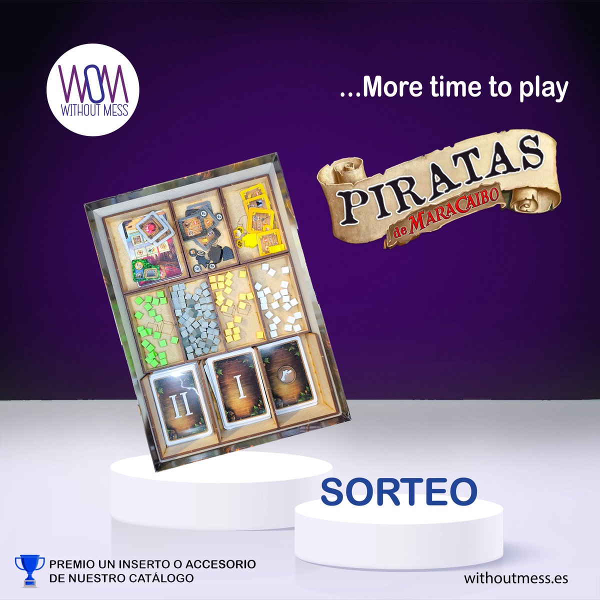¡SORTEO!

Por nuestros nuevo accesorio WOM: #piratas (Maracaibo)💜

Para participar:
▫️Sigue a <a href="/wom_withoutmess/">WOM</a>
▫️Retwittear
▫️Comenta un juego para diseñarle inserto y menciona a un amigo/a

El ganador/a se anunciará el 16/07/25 (SOLO EN ESPAÑA)
