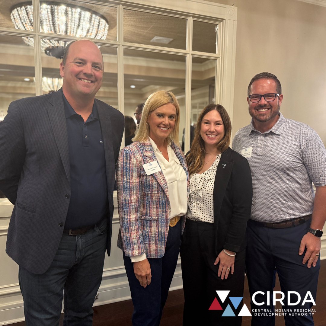 CIRDAIndiana's tweet image. We are so thankful for all the generous donors and contributions at our annual fundraiser this morning! Working together, we will ensure a bright future for Central Indiana.
#CIRDA #CentralIndiana #RegionalDevelopment #Fundraiser
