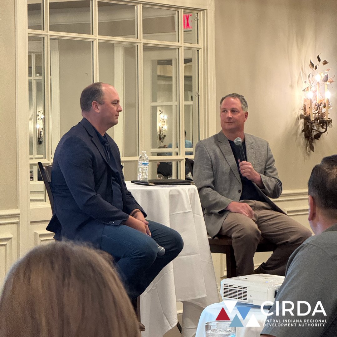 CIRDAIndiana's tweet image. We are so thankful for all the generous donors and contributions at our annual fundraiser this morning! Working together, we will ensure a bright future for Central Indiana.
#CIRDA #CentralIndiana #RegionalDevelopment #Fundraiser