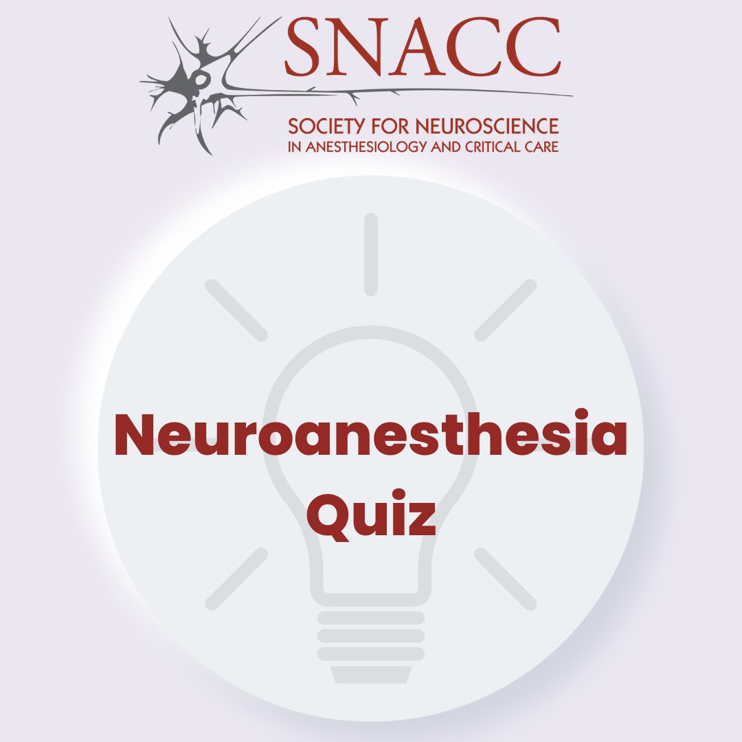 SNACCNeuro's tweet image. 📚 Ready to enhance your skills? Take SNACC's Quiz 98: Methadone: A Unique Analgesic Used in Complex Spine Surgery, and put your neuroanesthesia expertise to the test. Download the quiz and get started: #SNACC #ProfessionalDevelopment ow.ly/ENEm50WiqyZ
