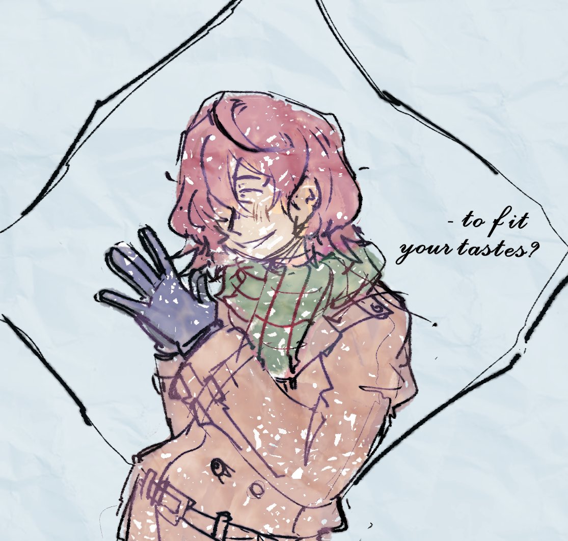 Chatlote_'s tweet photo. [ #GoroAkechi #P5R ] 
Self-Image. (1/2) https://t.co/qdlMvFJqhQ