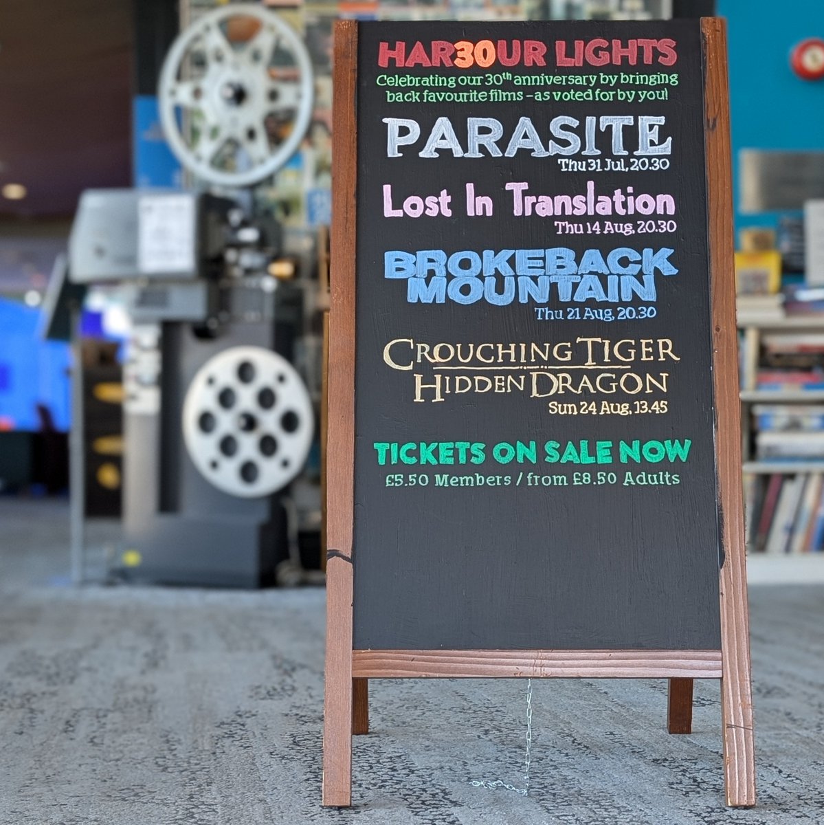 The second part of our HAR30UR LIGHTS 30th anniversary celebrations starts in just a few weeks - and they're all films chosen by you! Don't miss Parasite, Lost in Translation, Brokeback Mountain and Crouching Tiger, Hidden Dragon, all back on the big screen.