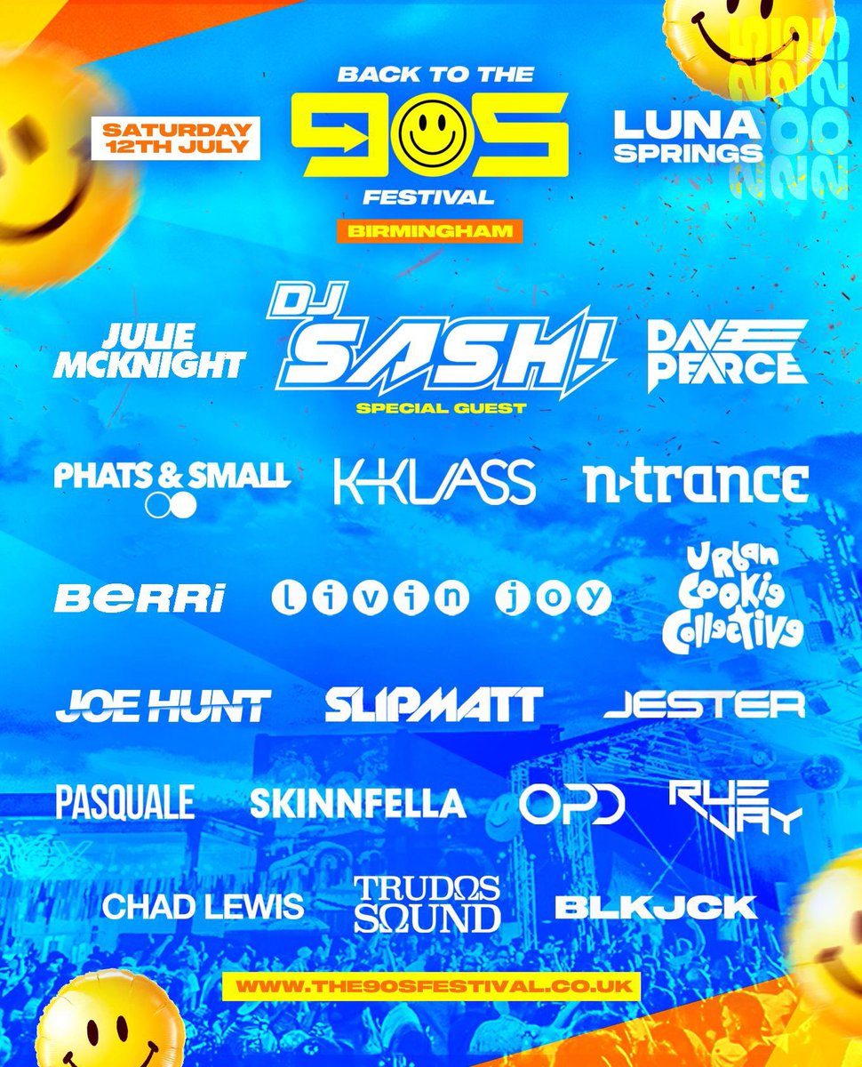 Hello Birmingham I see you on Saturday !!! Stage time is 22:00 !!!