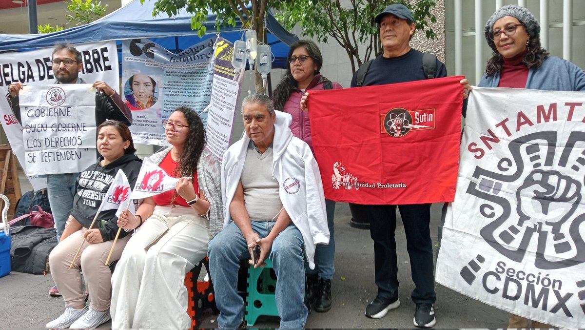 Tras acuerdos, que habrán de verificarse, levantamiento de la huelga de hambre del personal sindicalizado del FINTRAS del IMSS Bienestar