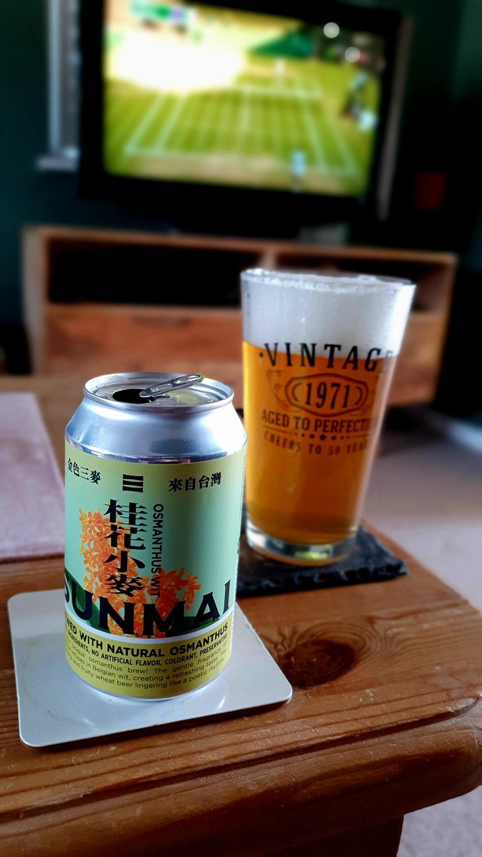 Plenty of flavour in this. sunmai.com 🍻
#midweeker #WIMBLEDON #heatwave