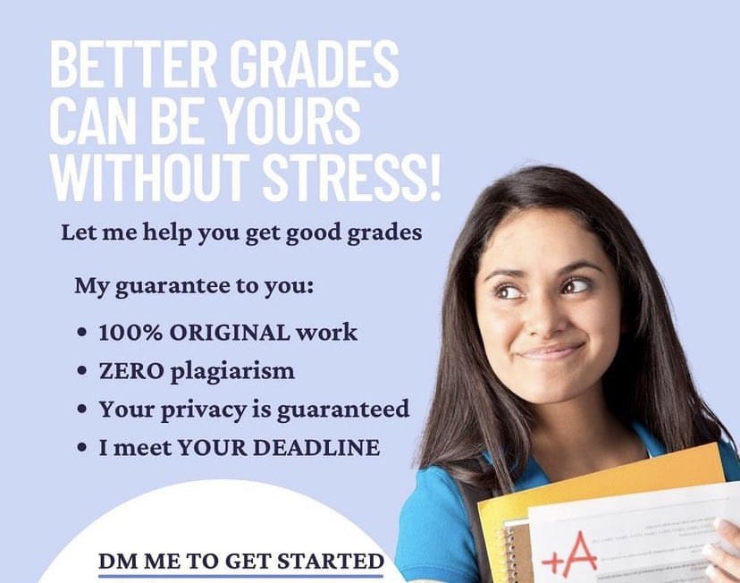 Accurate_tasks's tweet image. Overwhelmed by too many assignments?Dm
✓Final project help
✓Calculus exam.
✓Final exam.
✓Online class.
✓Essay help pay.
✓Paper Pay.
✓Finance.
✓Econometrics....
✓Biology.
✓Statistics homework.
✓History.....
Canvas
wa.me/+13802189036