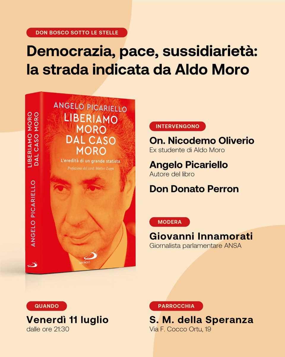 Giovanni Innamorati (@g_innamorati) on Twitter photo Venerdì 11 presentiamo il. Libro di <a href="/angelpicariello/">angelo picariello</a> su #AldoMoro con testimoni diretti dei fatti raccontati Venerdì 11 presentiamo il. Libro di <a href="/angelpicariello/">angelo picariello</a> su #AldoMoro con testimoni diretti dei fatti raccontati