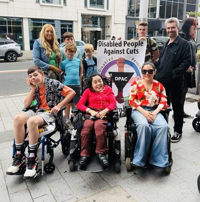 Whatever happens as a result of the voting, we are united as a community of people with disabilities, supporters and allies alike to ensure and insist #NothingAboutUsWithoutUs 💜✊