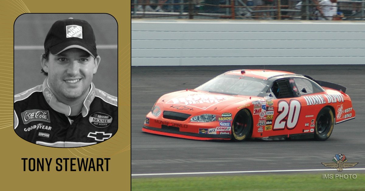 IMSMuseum's tweet image. Tony Stewart | Hall of Fame
Tony Stewart is the only driver to have won championships in both the IndyCar Series (1997) and the NASCAR Cup series (2002, 2005, 2011). The Columbus, Indiana native took his place in IMS history when he won the 2005 and 2007 Brickyard 400.