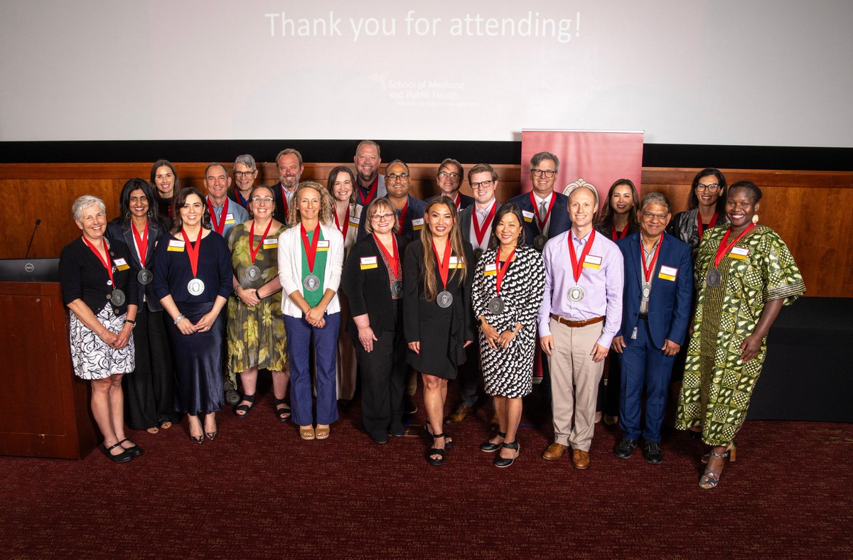 UW Dept of Family Medicine and Community Health (@widfm) on Twitter photo Sarina Schrager, MD, MS was recognized at the <a href="/uwsmph/">UW School of Medicine and Public Health</a> Faculty Investiture Celebration as the recipient of the Jean Manchester Biddick Bascom Professorship. Congratulations, Dr. Schrager!! buff.ly/cIlDO3l
@schragersarina
Photos via UW Health/John Maniaci Sarina Schrager, MD, MS was recognized at the <a href="/uwsmph/">UW School of Medicine and Public Health</a> Faculty Investiture Celebration as the recipient of the Jean Manchester Biddick Bascom Professorship. Congratulations, Dr. Schrager!! buff.ly/cIlDO3l
@schragersarina
Photos via UW Health/John Maniaci