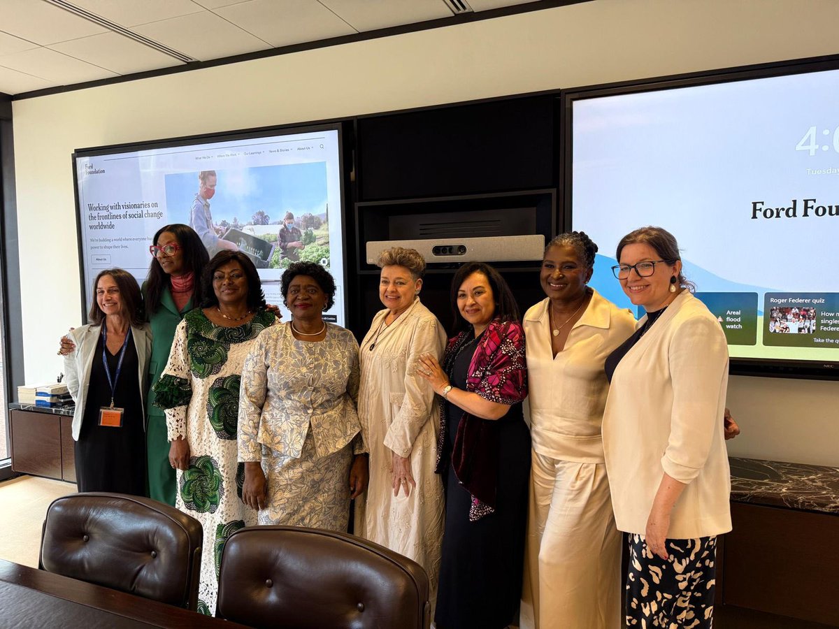 OAFLAD's tweet image. 🇺🇸 #NewYork – On Tuesday, July 8, 2025, OAFLAD First Ladies, including H.E. Mrs. Fatima Maada Bio (President of OAFLAD), H.E. Dr. Ana Dias Lourenço (Vice-President), and Their Excellencies the First Ladies of Malawi🇲🇼, Nigeria🇳🇬 , and Mozambique🇲🇿 , joined global peers for the…