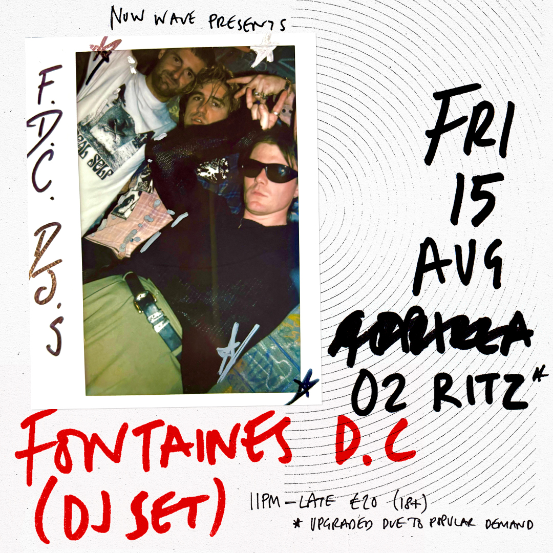 O2 Ritz Manchester (@o2ritzmanc) on Twitter photo Due to massive demand, the <a href="/fontainesdublin/">Fontaines D.C.</a> Afterparty has been UPGRADED to O2 Ritz Manchester after their SOLD OUT Wythenshawe Park show featuring a DJ set from the band themselves — it’s going to be unmissable!
🎟️ Tickets are ON SALE NOW amg-venues.com/3mvt50Wn92I Due to massive demand, the <a href="/fontainesdublin/">Fontaines D.C.</a> Afterparty has been UPGRADED to O2 Ritz Manchester after their SOLD OUT Wythenshawe Park show featuring a DJ set from the band themselves — it’s going to be unmissable!
🎟️ Tickets are ON SALE NOW amg-venues.com/3mvt50Wn92I