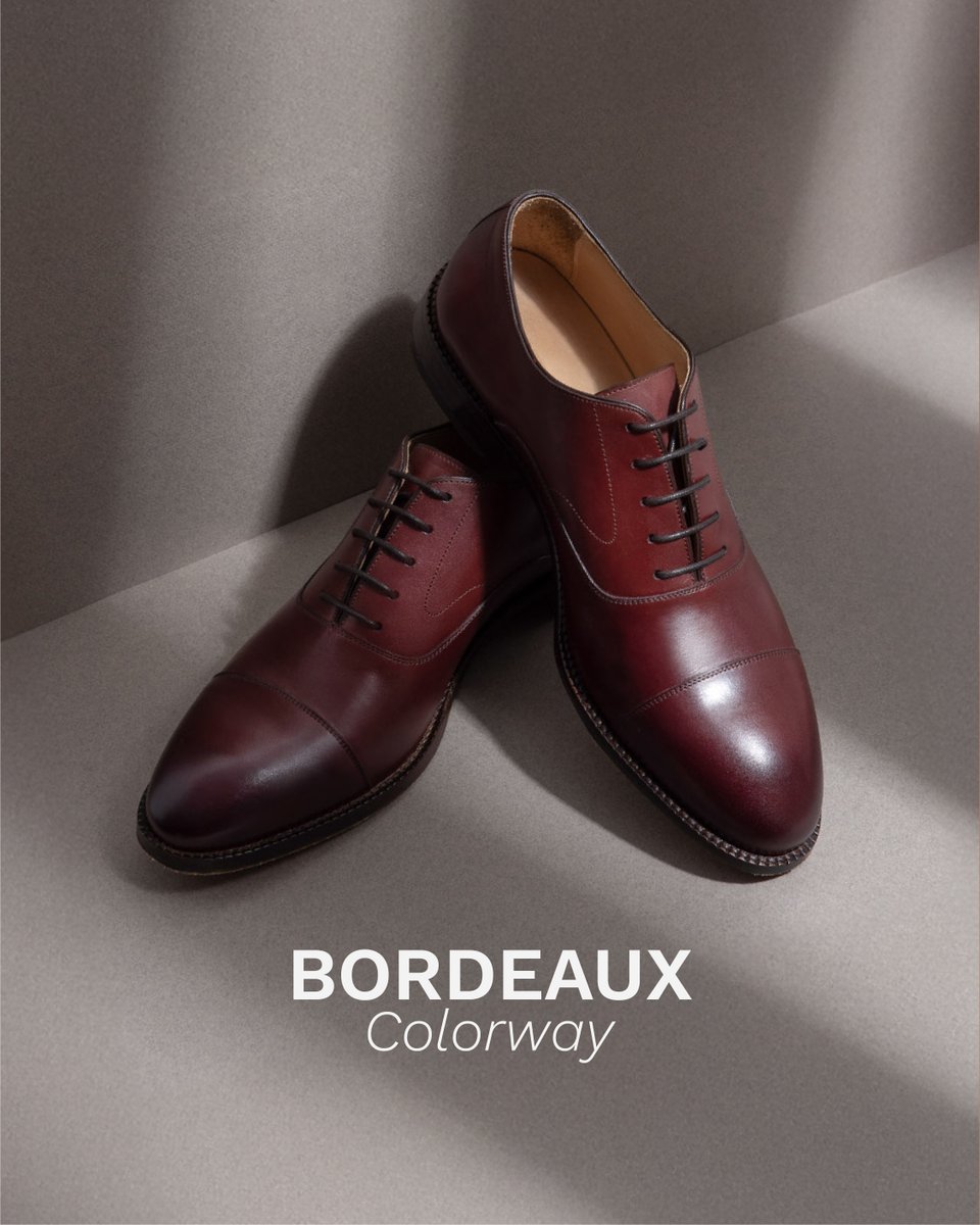 BECKETTSIMONON's tweet photo. Bordeaux is a rich colorway that adds immediate elegance, sophistication and depth that makes any look stand out.

Add richness to your fits with shoes in the bordeaux colorway. https://t.co/CvpG78E40k