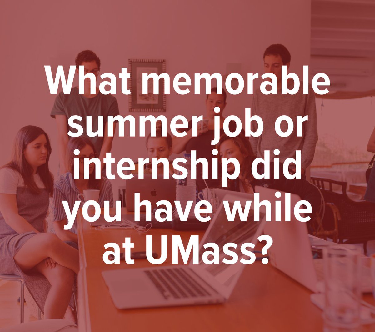 AlumniUMass's tweet image. Whether it paid the bills or kick-started your career, your summer job or internship during college probably left a mark. What gig do you still talk about from your time at @UMassAmherst?