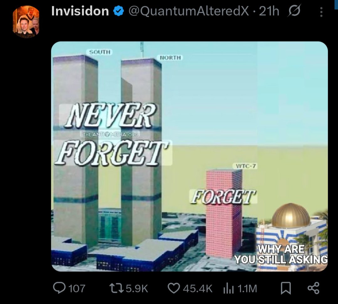 This meme blew up faster than building 7.   I hope they don't pull it.