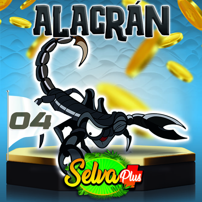 ¡El animalito millonario llegó rugiendo fuerte! 🐾💰

📅 Hoy es: Miércoles, 09 Jul 2025
⏰ Hora del sorteo: 02:00 PM
🥇 Animalito ganador: 04 Alacrán

🌟 ¡Día de suerte en Selva Plus! ¿Quién más se lleva el premio del animalito ganador? 🐅💰