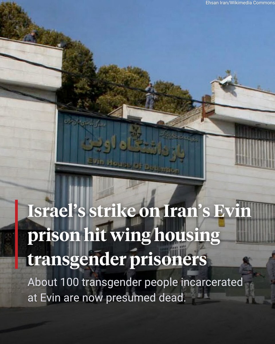 EliErlick's tweet image. This is the largest mass killing of trans people in recorded history and “constitutes a grave breach of international humanitarian law.” Defense Minister Katz confirmed the strike was intentional without going into further detail.