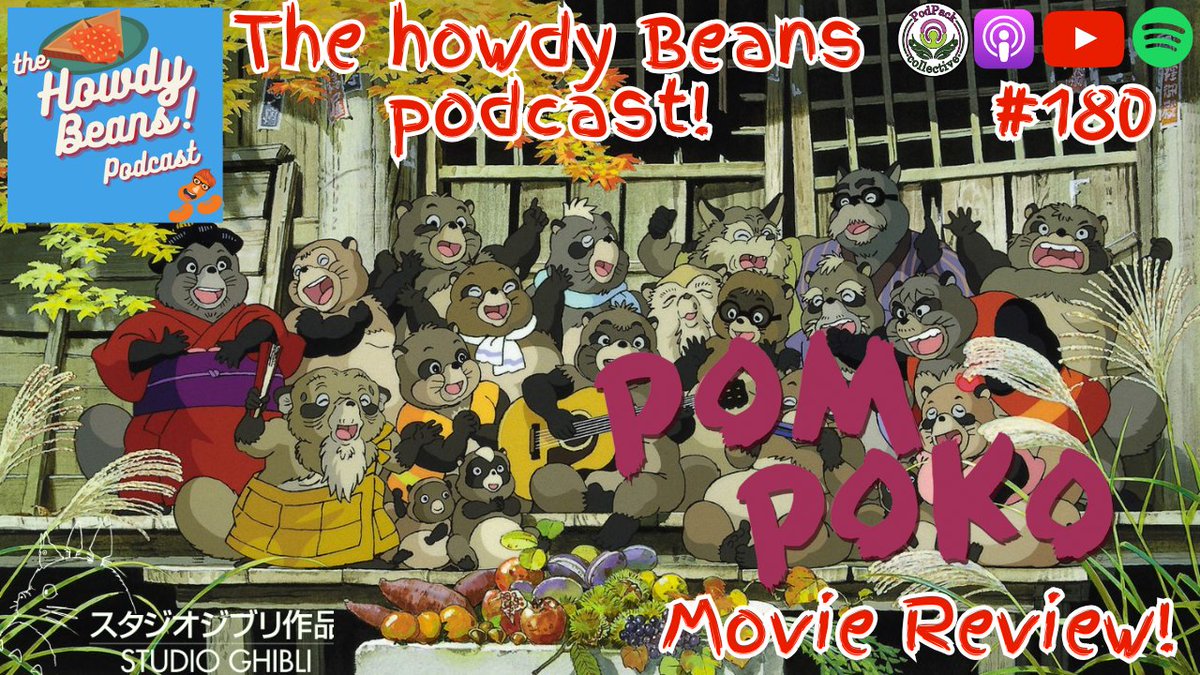 Hey everyone! It's been a while since I looked into the amazing world of #studioghibli so this week I have something interesting for you! 
As i dive deep into the movie of Pom Poko (1994) one of the most controversial #ghibli movies of all time! See you Saturday to learn more! 🤗
