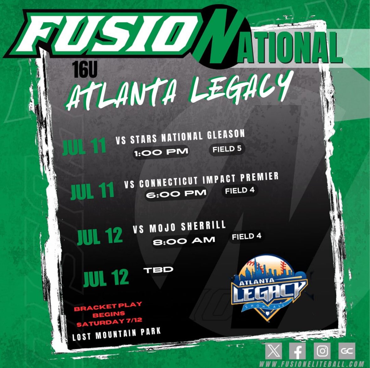 Kyleigh Goode (@kyleigh_goode) on Twitter photo Come see us in Atlanta this week! Hope to see you there💪🏼 #Fusion #GirlsInGreen #LLAP
<a href="/ryandgreenwood/">Ryan Greenwood</a> <a href="/FusionSB_16Nats/">Fusion 16U National Unruh/Greenwood</a> <a href="/NCSACoachDaily/">Jess Daily</a> <a href="/NCSA_Softball/">NCSA Softball</a> <a href="/GoMocsSB/">Chattanooga Softball</a> <a href="/AuburnSoftball/">Auburn Softball</a> <a href="/MizzouSfball/">Missouri Softball</a> <a href="/CoastRecruits/">Coast 2 Coast Recruits</a> <a href="/TopPreps/">SPORTS NEWS, VIDEOS, GRAPHICS, EXPOSURE & MORE</a> Come see us in Atlanta this week! Hope to see you there💪🏼 #Fusion #GirlsInGreen #LLAP
<a href="/ryandgreenwood/">Ryan Greenwood</a> <a href="/FusionSB_16Nats/">Fusion 16U National Unruh/Greenwood</a> <a href="/NCSACoachDaily/">Jess Daily</a> <a href="/NCSA_Softball/">NCSA Softball</a> <a href="/GoMocsSB/">Chattanooga Softball</a> <a href="/AuburnSoftball/">Auburn Softball</a> <a href="/MizzouSfball/">Missouri Softball</a> <a href="/CoastRecruits/">Coast 2 Coast Recruits</a> <a href="/TopPreps/">SPORTS NEWS, VIDEOS, GRAPHICS, EXPOSURE & MORE</a>