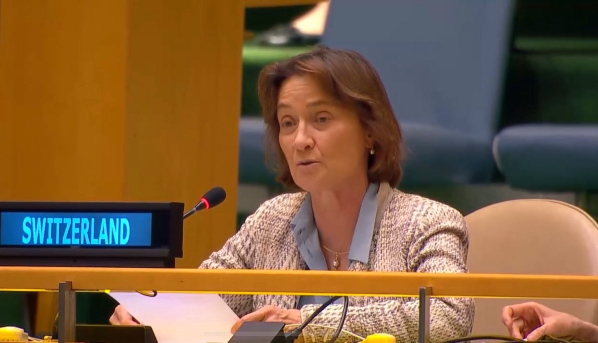 swiss_un's tweet image. Today, 🇨🇭 reaffirmed its determination to actively contribute to the success of the UN Water Conference 2026.
In the spirit of renewed multilateralism - where water will hold an even more central place in our collective quest for sustainability, stability, and human dignity.