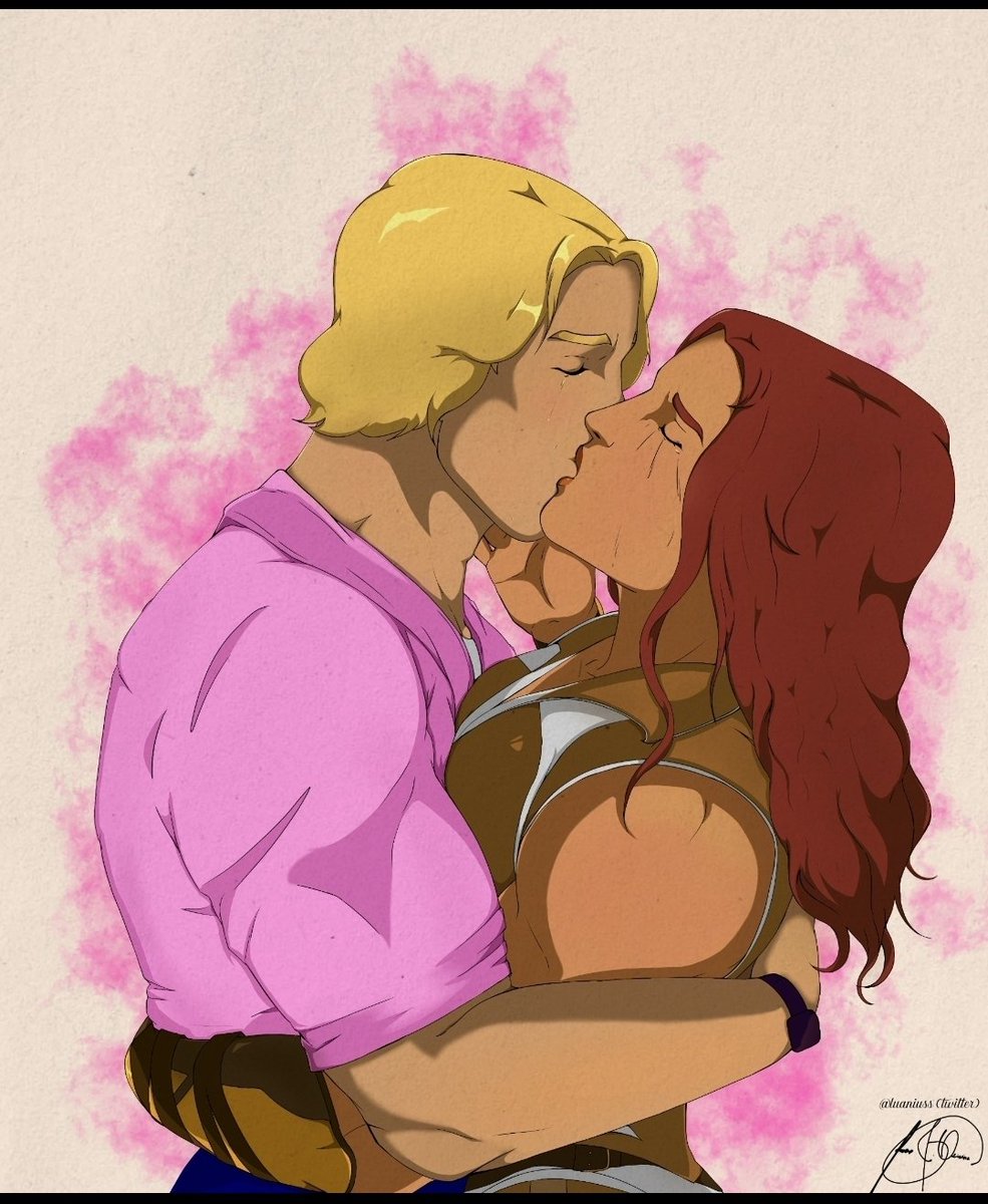 Luaniuss's tweet image. "I go where you go"💖
Adam x teela fanart
The movie premieres next year, and I'm already crying, imagining their reunion. Let me fanfic 😭
#Adeela #motu #mastersoftheuniverse
#HeMan #motumovie