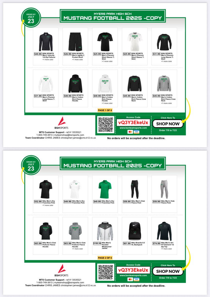 myersparkfball's tweet image. Team Store is now available!🐎
bsnteamsports.com/shop/vQ3Y3EkeUx