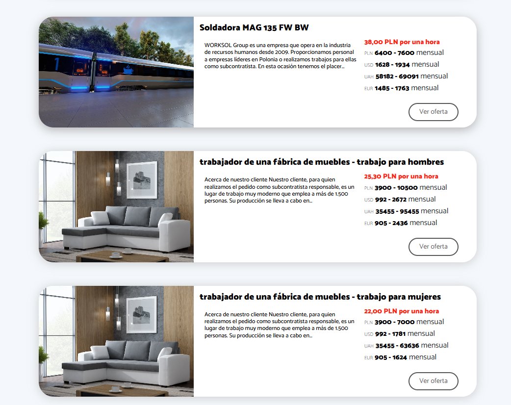 MaciejSpectator's tweet image. Znalazłem Ciekawostkę . Radny Miasta Kepno z KO Michał Solecki, to właściciel WORKSOL, który na potęgę sprowadza pracowników z AM.Płd i Azji. Oferuje pracę od 22zł za godzinę. Warto spojrzec na ich stronę :   worksol.pl/es/job-offers/