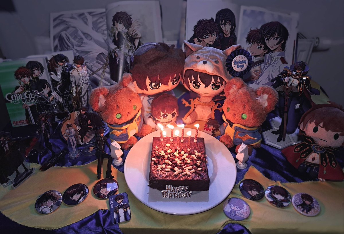 ChokiLazyArtist's tweet image. Celebrating bday boy!

#枢木スザク生誕祭2025