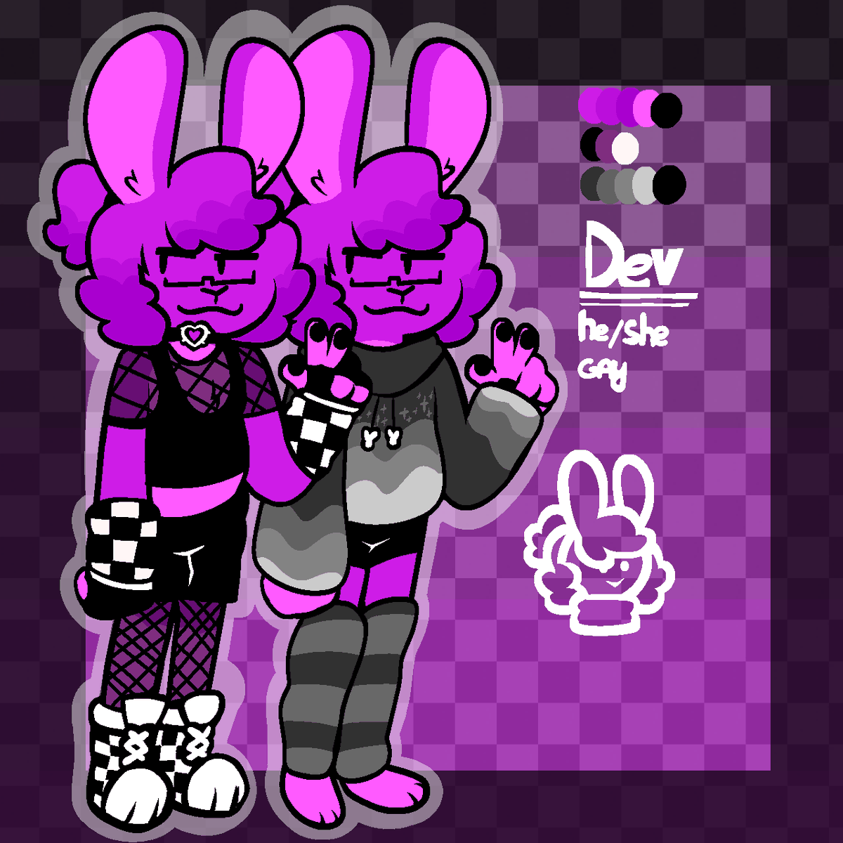 crabadart's tweet image. New Sona ref
His name is Dev now because I like it better
And he&apos;s kinda changed clothes