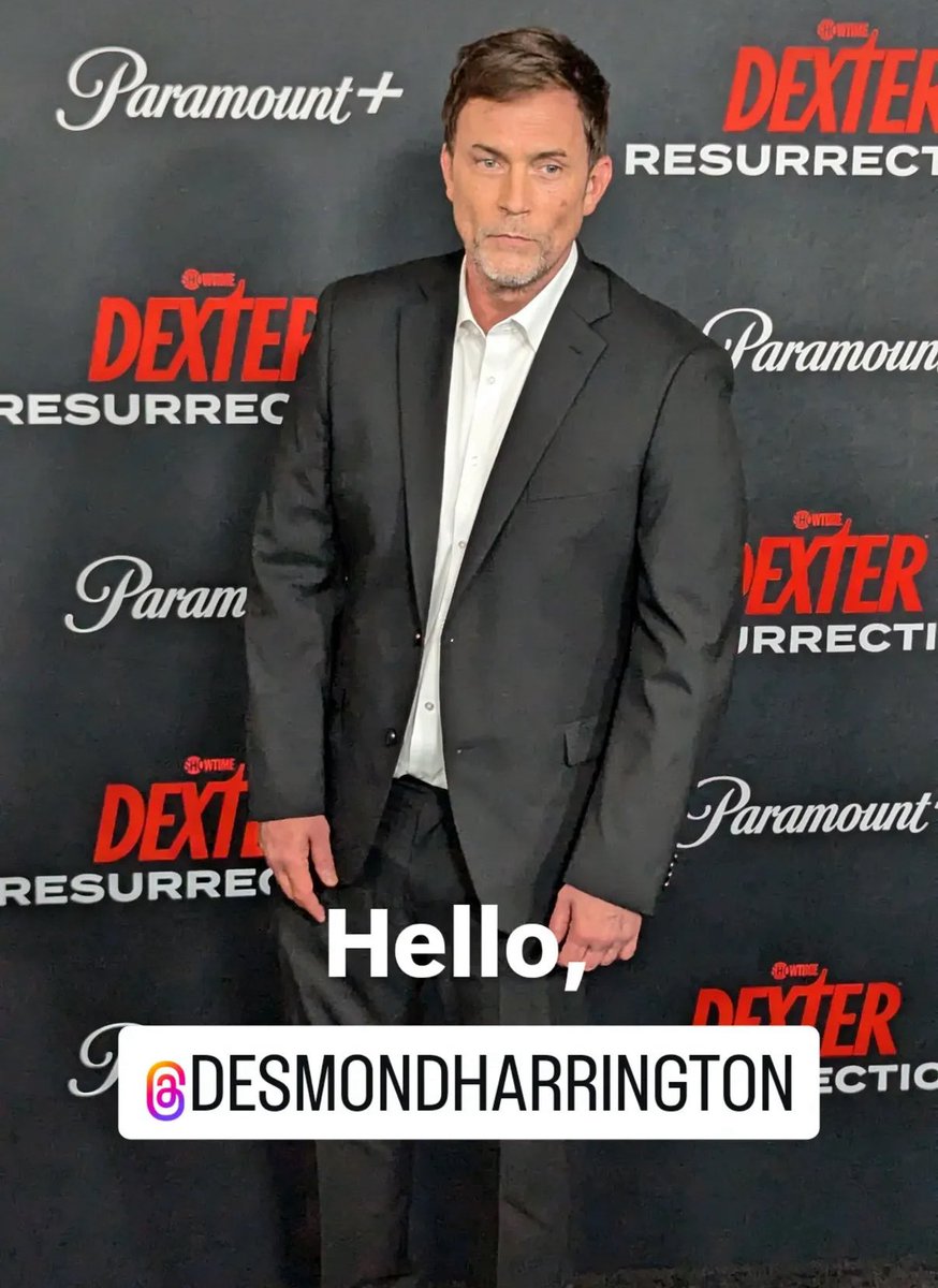 DrakoAfoa's tweet photo. Joey Quinn at the Dexter: Resurrection World Premiere event in New York City! 🔥👀 https://t.co/V2kApb84R9