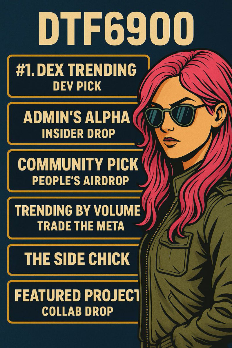 1000xTimbo_AF (@cryptslic35) on Twitter photo $DTF6900
💎GIVEAWAY💎
💎TAG 3 people
💎FOLLOW
<a href="/tiktokqueenhb/">tiktokqueenhb</a> <a href="/GunnerSmith1216/">💎GUNNER_Trade$💎</a> <a href="/Massimo_Trades/">Massimo_Trade$</a>
Comment DTN TO THE TOP $DTF6900
💎GIVEAWAY💎
💎TAG 3 people
💎FOLLOW
<a href="/tiktokqueenhb/">tiktokqueenhb</a> <a href="/GunnerSmith1216/">💎GUNNER_Trade$💎</a> <a href="/Massimo_Trades/">Massimo_Trade$</a>
Comment DTN TO THE TOP