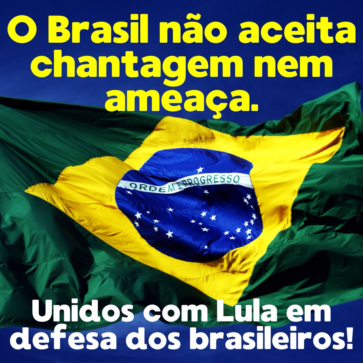 UNIDOS COM LULA EM DEFESA DO BRASIL