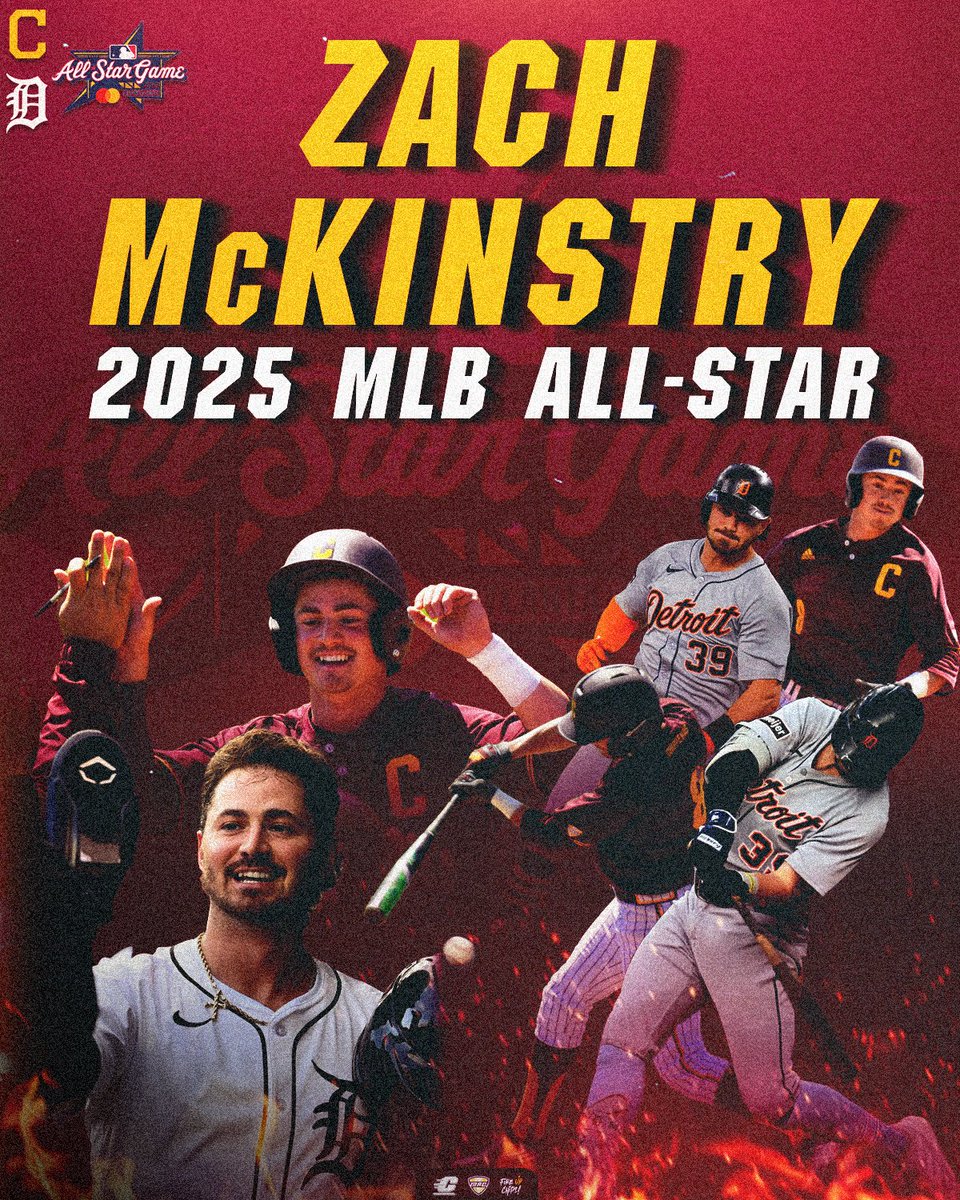 Central Michigan Baseball (@cmubaseball) on Twitter photo Zach is packin' his bags 💼
Congratulations to our very own <a href="/ZachCMU/">Zach McKinstry</a> for being named an <a href="/MLB/">MLB</a> All-Star ⭐️
Our guy will be one of the <a href="/tigers/">Detroit Tigers</a> participating in the game in Atlanta on Tuesday, July 15!
#FireUpChips🔥⬆️⚾️ Zach is packin' his bags 💼
Congratulations to our very own <a href="/ZachCMU/">Zach McKinstry</a> for being named an <a href="/MLB/">MLB</a> All-Star ⭐️
Our guy will be one of the <a href="/tigers/">Detroit Tigers</a> participating in the game in Atlanta on Tuesday, July 15!
#FireUpChips🔥⬆️⚾️