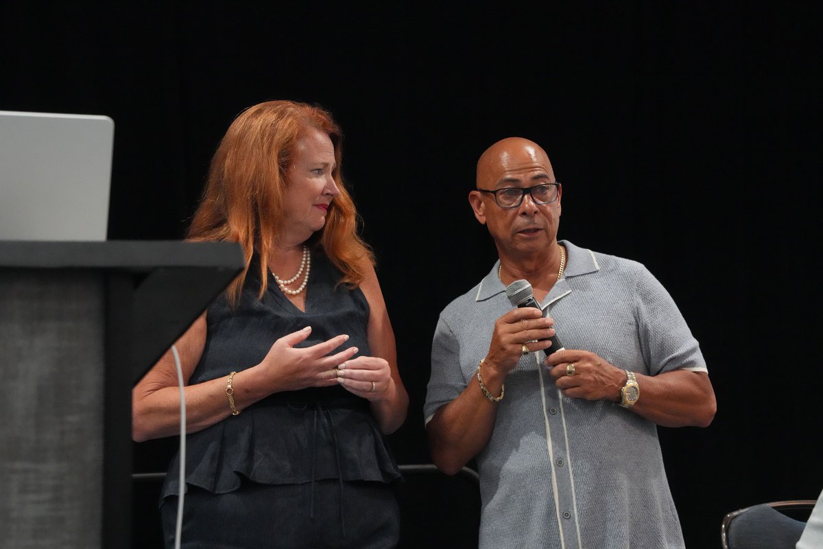 ATUComm's tweet image. Day two of the ATU CAN-AM Conference kicked off today in Orlando, FL, with International President John Costa joining hundreds of ATU leaders who came together, transcending borders to advance our common cause.
Attendees heard from ATU Canada President John Di Nino about Canadian…