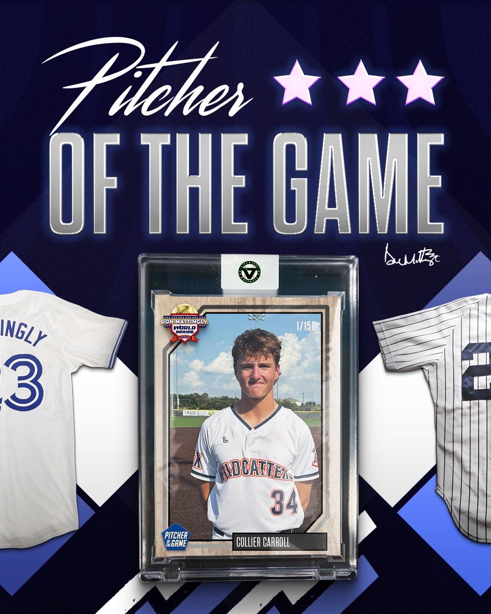 #MattinglyWS F: <a href="/WildcattersHS/">Wildcatters High School</a> 2026 Navy Mathieson 2, Impact Baseball Club Lorber 0
PoG: <a href="/RhyanM23/">Rhyan Mongelli</a> 3 IP, 3K, H, 0R
Pitcher: <a href="/carroll_coll/">Coll Carroll</a> 3 IP, 3K, 2H, 0R