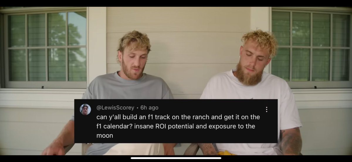 ScoreyLewis's tweet photo. @LoganPaul @jakepaul thanks for featuring my questions, can i have an invite to the unveiling?🐮 https://t.co/x3PV2dlOFW