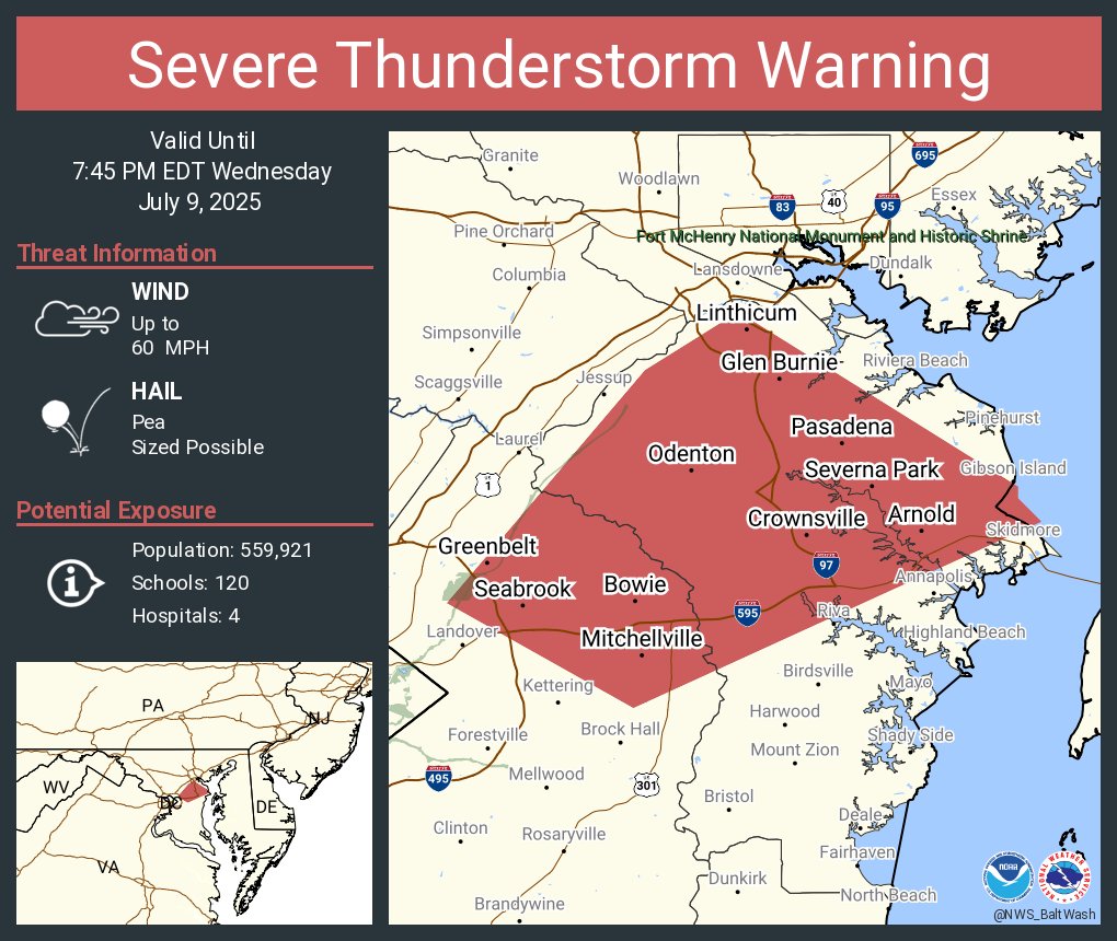 NWS Baltimore-Washington tweet media