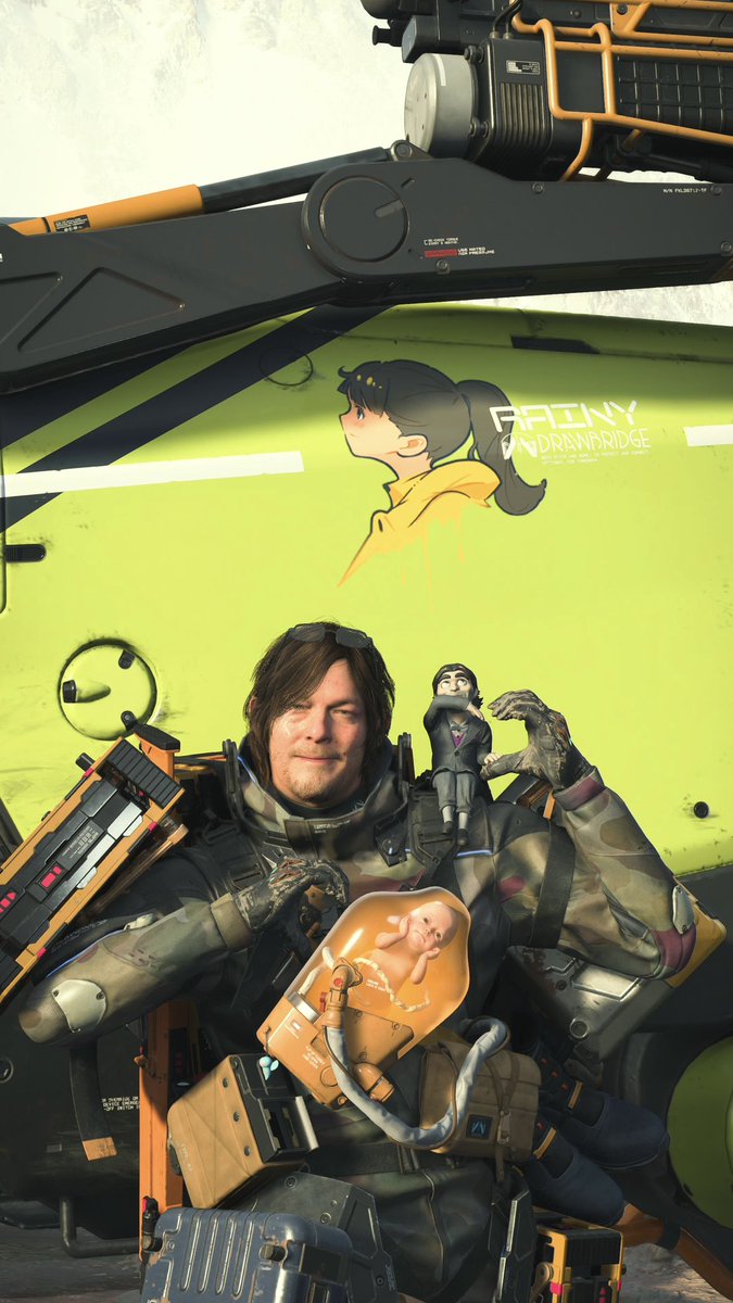 レイニーのデカール可愛い😍
このシリーズは集めなくては！
どのくらいあるんやろ？？
#DeathStranding2