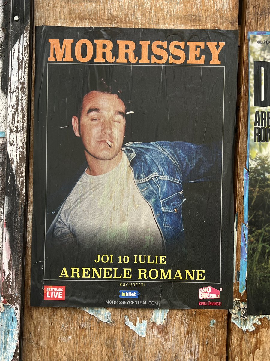 brianlforbes's tweet image. Why do you hang around? #Bucharest
#morrisseytour2025 #2025gigs