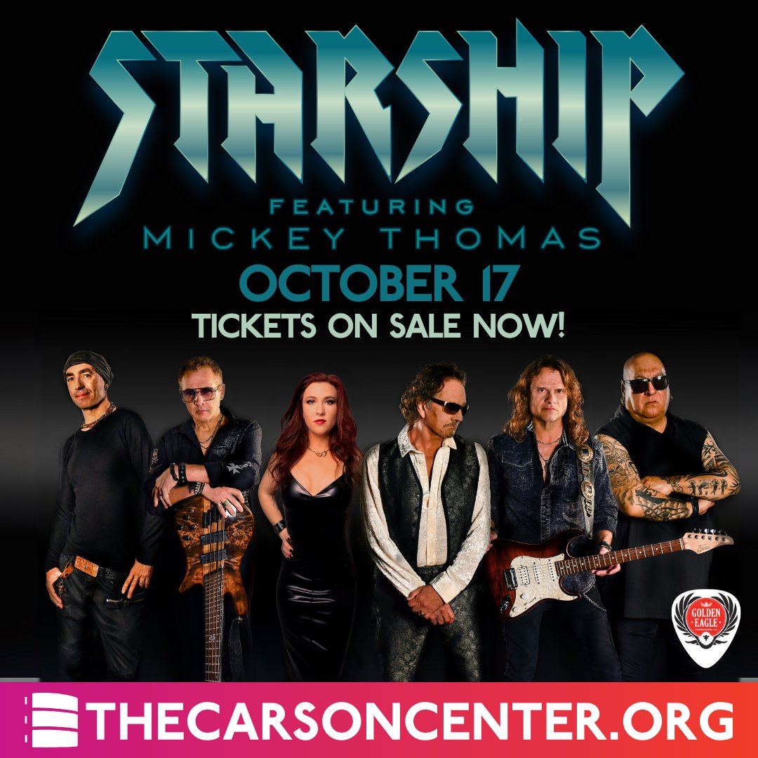 ON SALE NOW! Catch Starship at The Carson Center in  Paducah, KY on October 17th! ⭐️Tickets here: starshipcontrol.com/tour

#starship #classicrock #80s #concert #paducahky