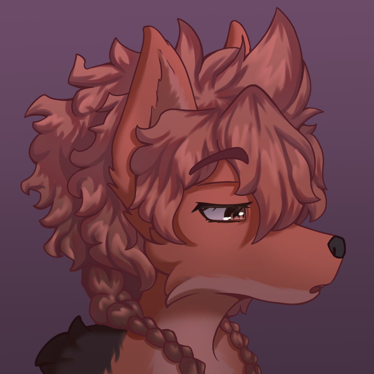 Nyxis (@nyxisart) on Twitter photo did a hair colo practice did a hair colo practice