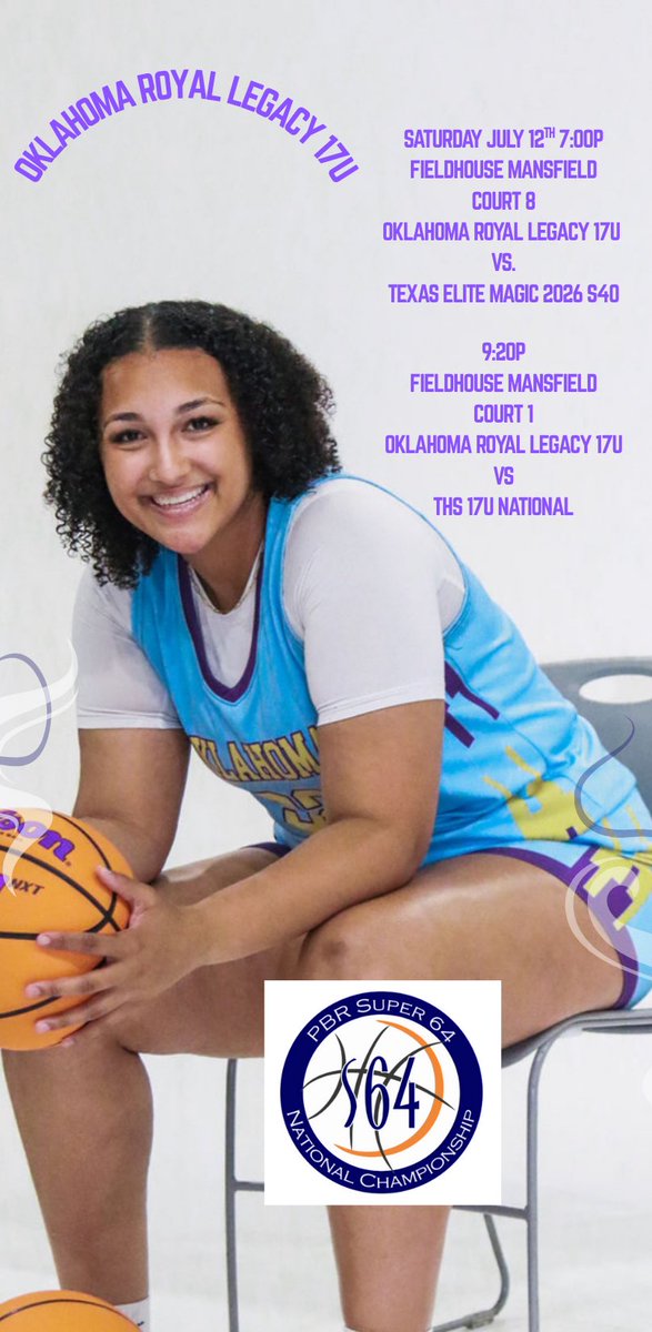 Jaelynn Batiste (@batistejaelynn) on Twitter photo PBR Super64 this coming weekend!! #LastSummerSeason <a href="/PBRhoops/">Premier Basketball</a> <a href="/PGHOklahoma/">Prep Girls Hoops Oklahoma</a> <a href="/ok_royallegacy/">Oklahoma Royal Legacy Basketball Club</a> PBR Super64 this coming weekend!! #LastSummerSeason <a href="/PBRhoops/">Premier Basketball</a> <a href="/PGHOklahoma/">Prep Girls Hoops Oklahoma</a> <a href="/ok_royallegacy/">Oklahoma Royal Legacy Basketball Club</a>