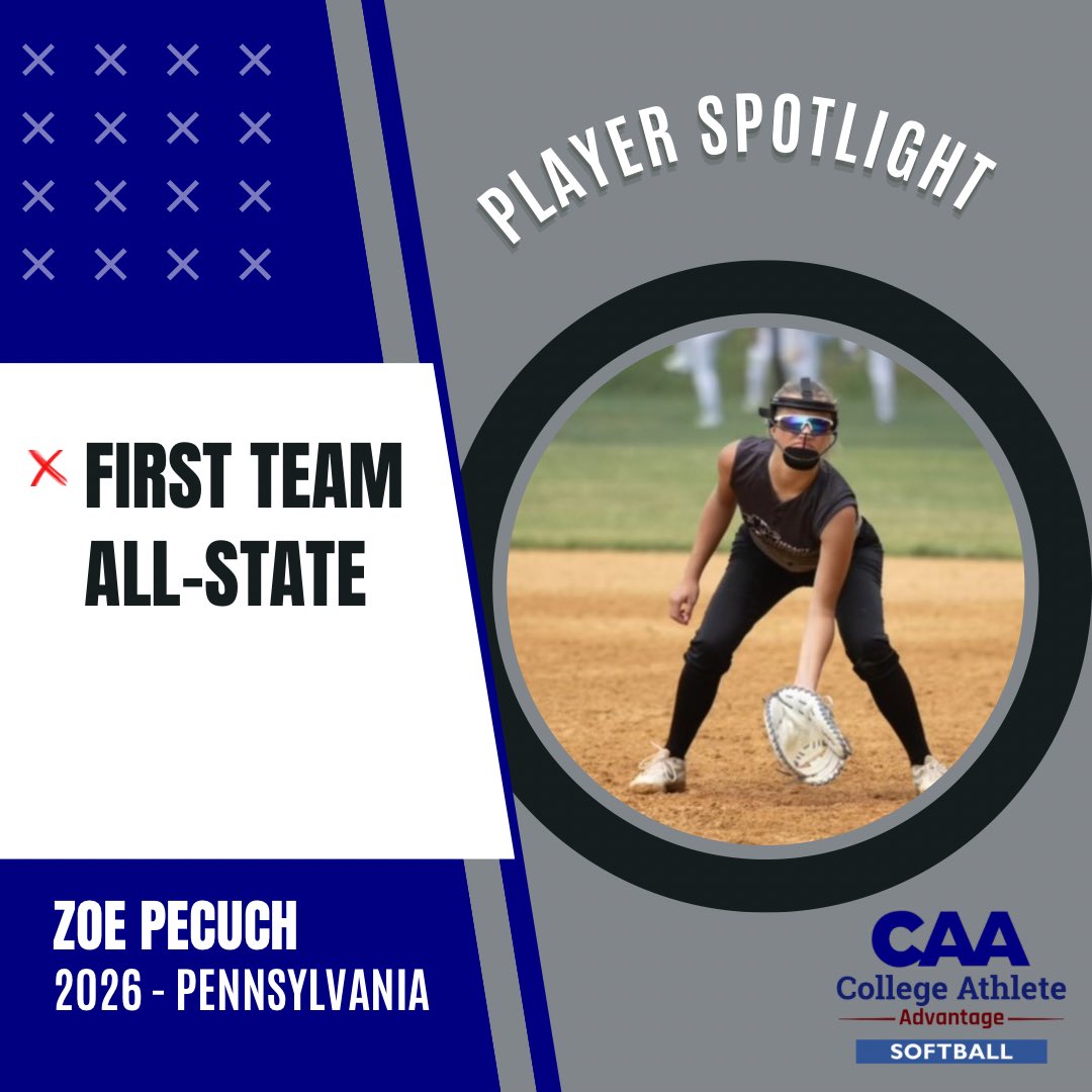 Coach Jennifer Turner (@caasoftballadv) on Twitter photo Player Spotlight 🥎🔥
Congratulations to Zoe Pecuch (2026) on being selected for First Team All-State!
<a href="/zoepecuch2026/">Zoe Pecuch</a>
🔻Profile🔻
zoe-pecuch.collegeathleteadvantage.com Player Spotlight 🥎🔥
Congratulations to Zoe Pecuch (2026) on being selected for First Team All-State!
<a href="/zoepecuch2026/">Zoe Pecuch</a>
🔻Profile🔻
zoe-pecuch.collegeathleteadvantage.com