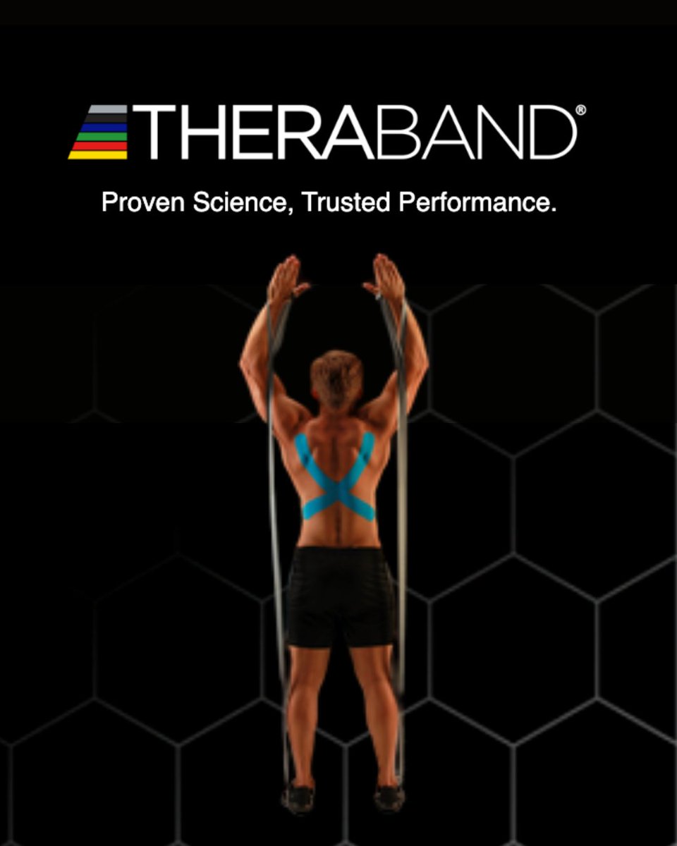 PerformHealthAU's tweet photo. Proven by Science. Trusted by Professionals.

THERABAND is the clinician designed and built resistance system trusted for over 40 years. 

Visit https://t.co/JdCFZnHLgv to learn more about THERABAND!

#THERABAND #ResistanceBands #PhysicalTherapy #PerformanceHealth https://t.co/pg8z8Jst9N
