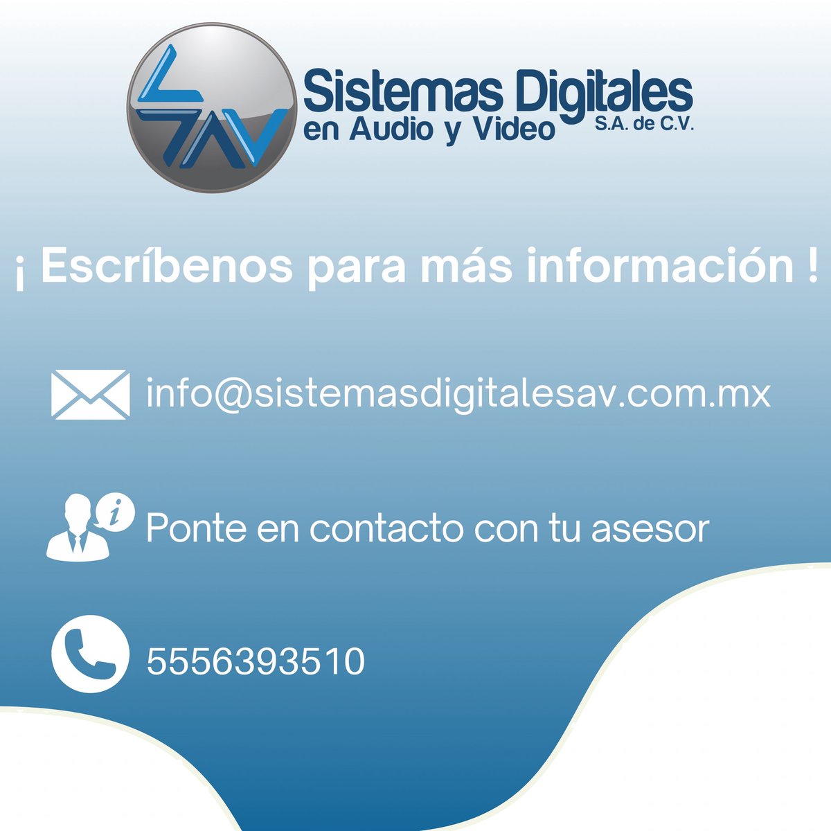 SDAVTweet's tweet image. Alta resolución, movimiento inteligente y conectividad potente con la Cámara PTZ 4K PTC-325G de Datavideo

¡Contáctanos hoy mismo y consigue la tuya ahora!

✉️ info@sistemasdigitalesav.com.mx

📞 5556393510

👤Ponte en contacto con tu asesor

#PTZCamera #4KVideo #Datavideo